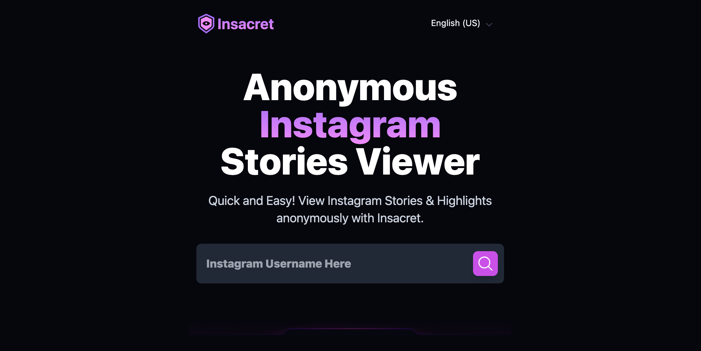 Insacret Instagram Anonymous Story Viewer Insacret Instagram Anonymous Story Viewer
